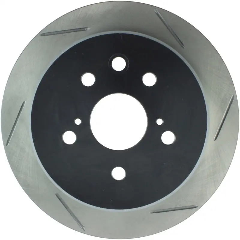 StopTech Power Slot Rear Left Slotted Rotor 06-10 Lexus IS250