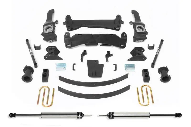 Fabtech 05-14 Toyota Tacoma 4WD/2WD 6 Lug Models Only 6in Basic System Rear Deletion Shocks