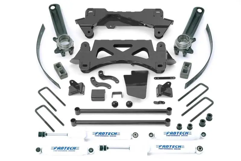Fabtech 95.5-04 Toyota Tacoma 6 Cylinder 2WD 4WD 6 Lug 6in Performance System Performance Shocks