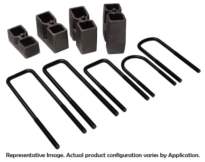 Skyjacker Suspension Block and U-Bolt Kit 2001-2010 GMC Sierra 2500 HD 4WD