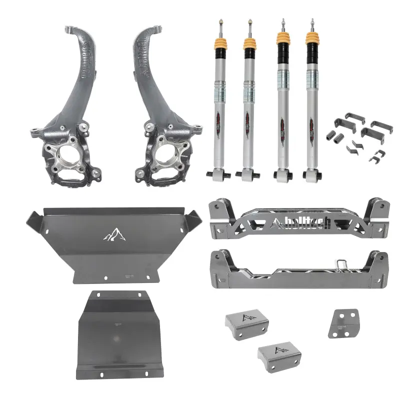 Belltech 2021+ Ford Bronco Trail Performance 4in-7.5in Lift Kit Off-Road Adventure