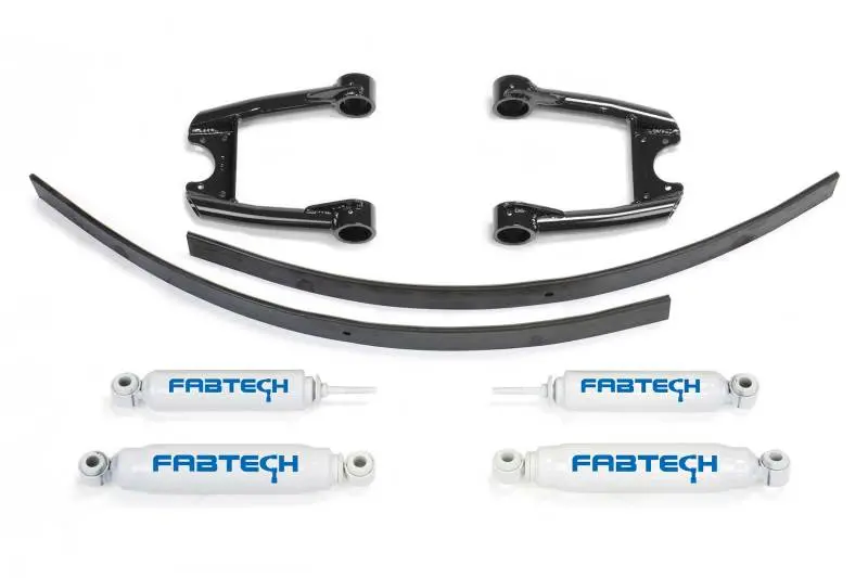 Fabtech 84-95 Toyota P/U 2WD 3.5in Performance System Performance Shocks - Complete Lift Kit
