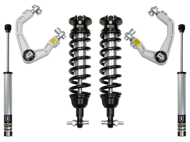 ICON 2019+ Ford Ranger 0-3.5in Lift Stage 2 Suspension System Billet Upper Control Arms