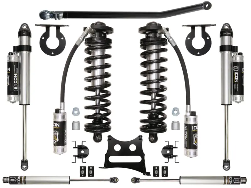 ICON Stage 4 Coilover Conversion System 2.5-3in Lift 05-16 Ford F-250 F-350 Super Duty