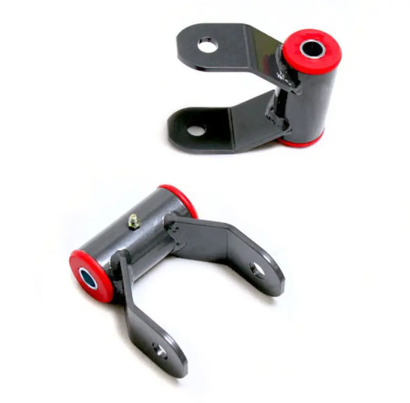 MaxTrac 15-18 Ford F-150 2WD/4WD 1in Rear Lift Shackles Suspension Upgrade