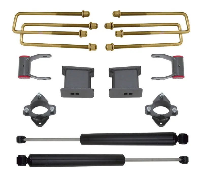 MaxTrac 5in Rear Lift Kit 07-16 GM C1500 2WD Cast Steel Suspension