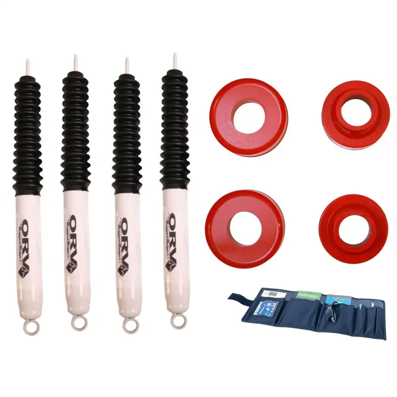Rugged Ridge 2- Coil Spacer Kit Shocks 99-04 Grand Cherokee