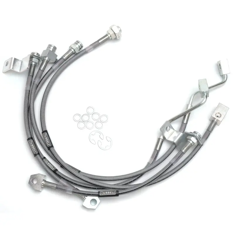 Russell Performance 99-06 Ford Excursion 4WD 4-5.5in Lift Brake Line Kit