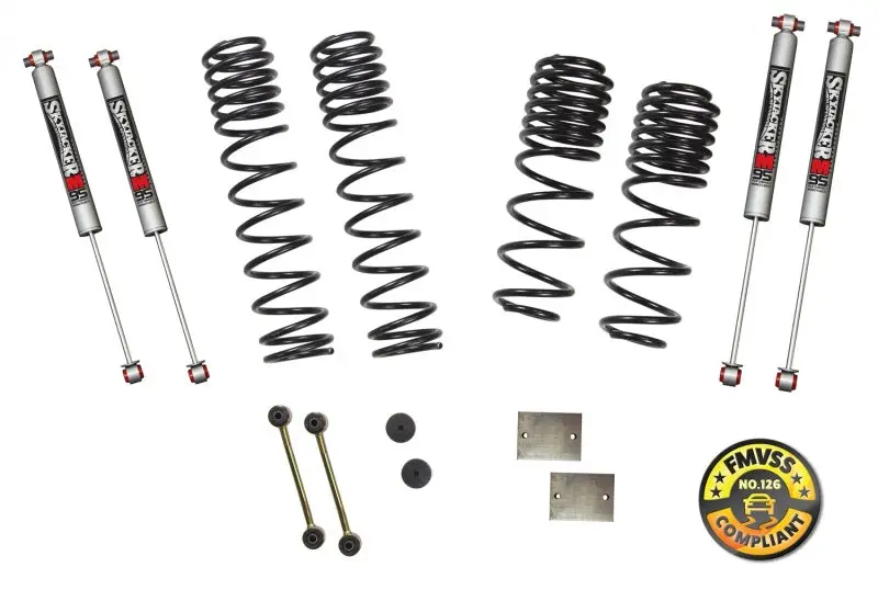 Skyjacker Long Travel 1-1.5 Inch Coil System 2018 Jeep Wrangler JL 4 Door Non-Rubicon
