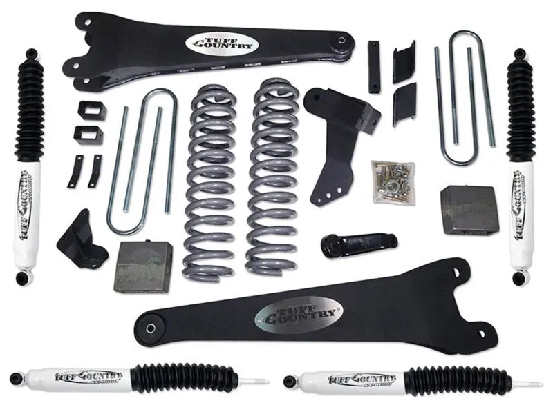 Tuff Country 4in Performance Lift Kit SX8000 Shocks 08-16 Ford F-250 Super Duty 4x4