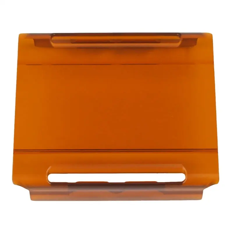 Rigid Industries Light Cover E-Series Amber PRO - 4in - Protective Amber Cover LED Lights
