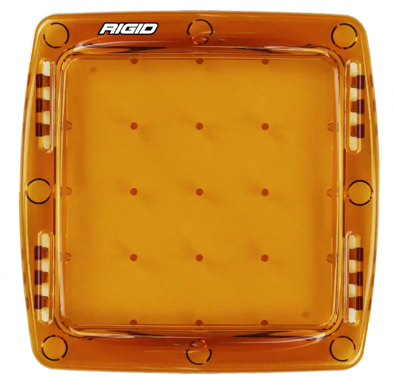 Rigid Industries Q-Series Light Cover - Yellow - Protective Cover LED Lights