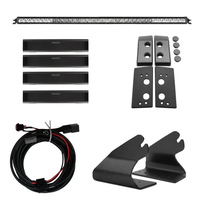 Rigid Industries 2021 Ford Bronco Roof Line Light Kit SR Spot/Flood Combo Bar