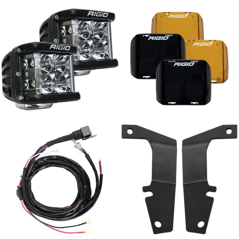 Rigid Industries -Pillar Light Kit D-SS Flood 2010-2020 Toyota 4Runner