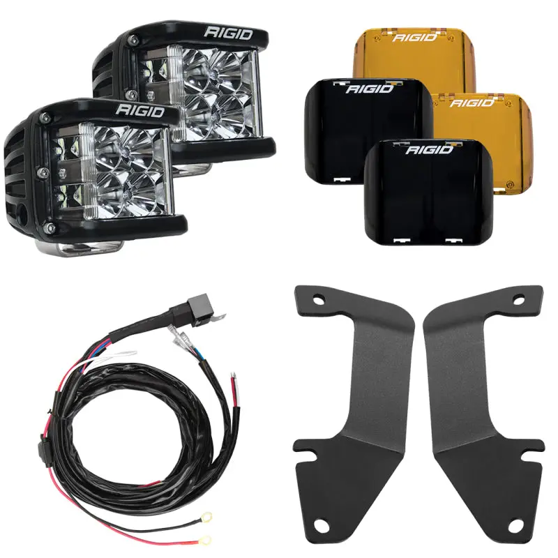 Rigid Industries -Pillar Light Kit D-SS Flood 2014-2020 Toyota Tundra