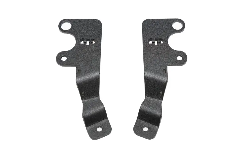 LP Aventure 13-17 Subaru Crosstrek Hood Light Brackets Powder Coated Pair