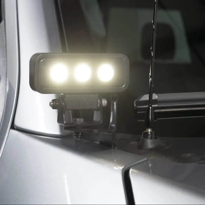 Putco 19-22 GMC Sierra 1500 Luminix Hood Brackets Luminix Block Lamps