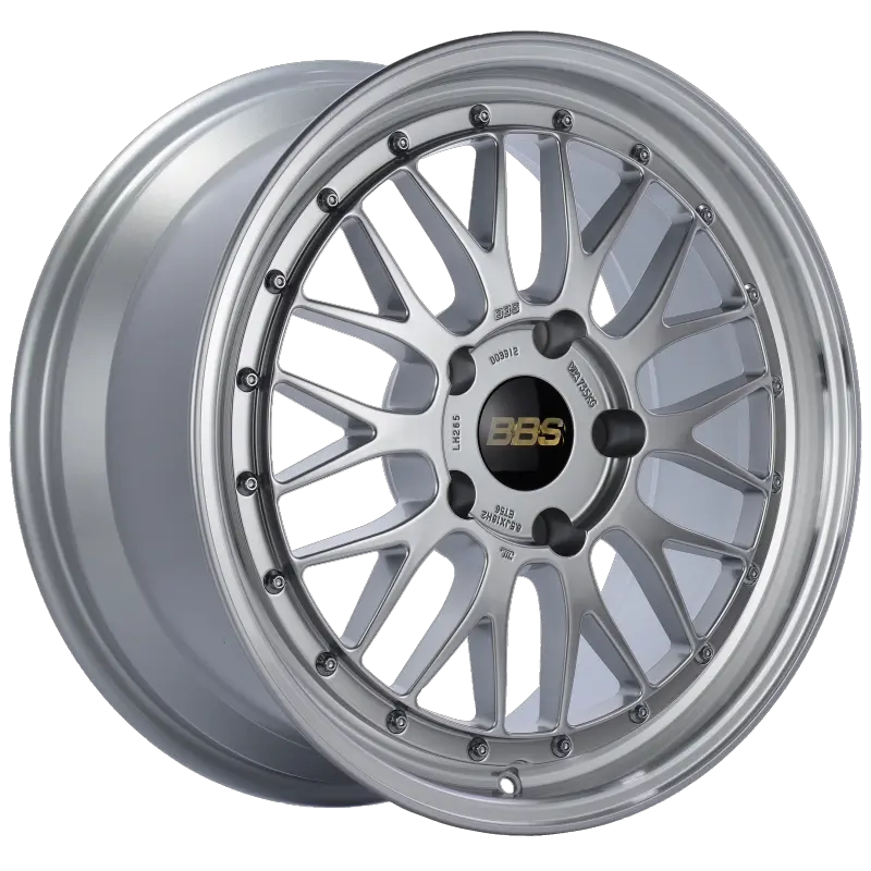 BBS LM 18x8.5 5x130 ET56 CB71.6 Diamond Silver Diamond Cut Lip Wheel