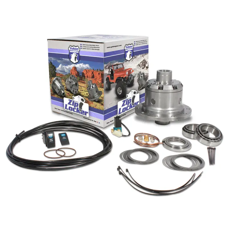 Yukon Gear Zip Locker Dana 44 30 Spline Axles 3.73 & Down Ratio Yukon Gear & Axle