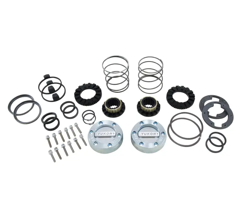 Yukon Gear Hardcore Locking Hub Set GM 8.5in Front & Dana 44 19 Spline Yukon Gear & Axle