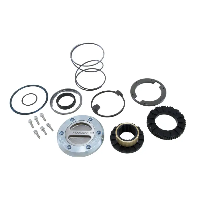 Yukon Hardcore Locking Hub Set Spin Free Kit 00-08 Dodge 1-Ton Front 1 Side Only Yukon Gear & Axle