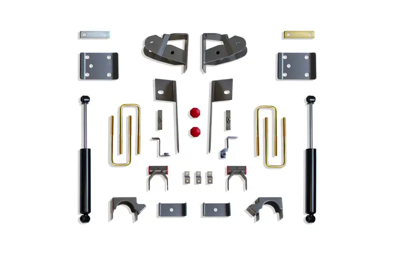 MaxTrac 3-4in Rear Adjustable Lowering Flip Kit 2019+ GM C K1500 2WD 4WD