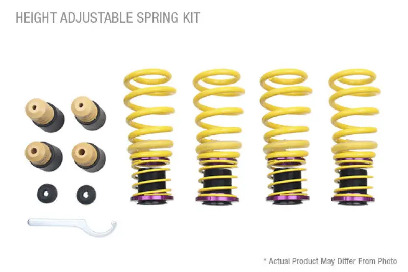 KW H..S. Height Adjustable Spring Kit 2015+ Porsche Macan PASM Excluding Turbo