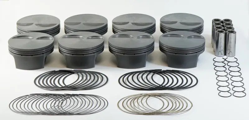 Mahle MS Piston Set LS7 430cid 4.135in Bore 4.000in Stroke 6.067in Rod -2.5cc 11.8 CR
