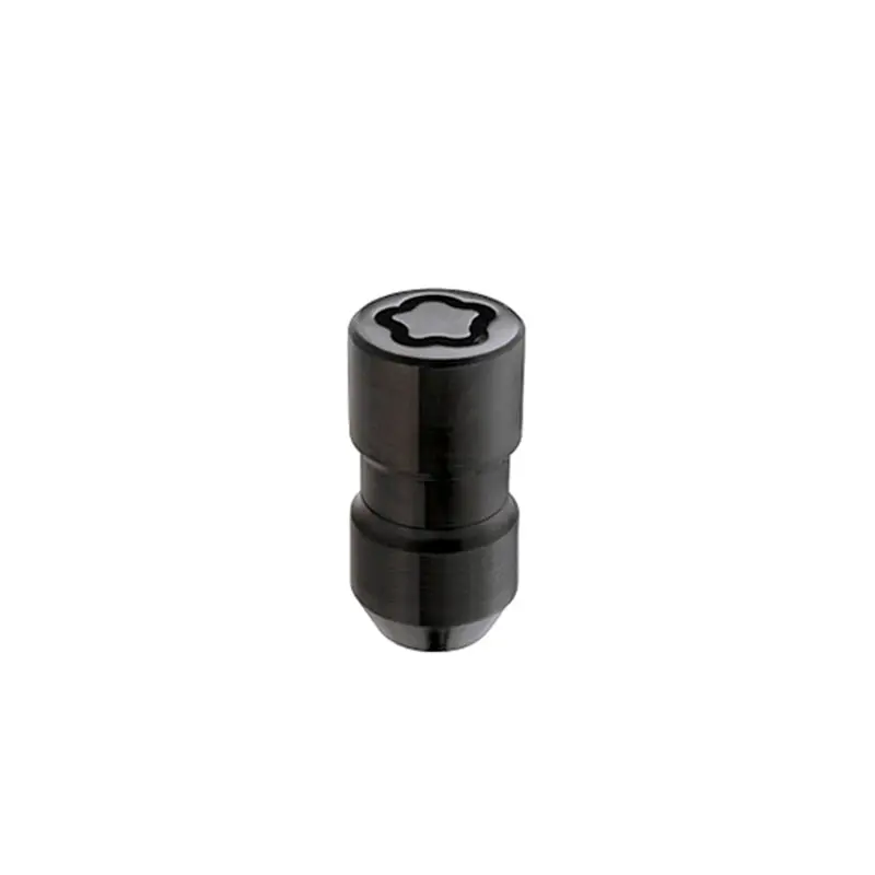 McGard Wheel Lock Nut Set 4pk Cone Seat M14X1.5 21mm 22mm Dual Hex 1.639in Black