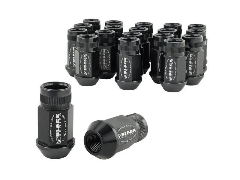 Skunk2 12x1.25 Forged Lug Nut Set 20 Black Skunk2 Racing