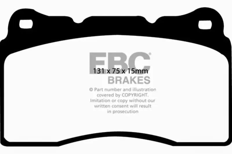 EBC 04-08 Acura TL 3.2 Ultimax2 Front Brake Pads Manual Brembo Models