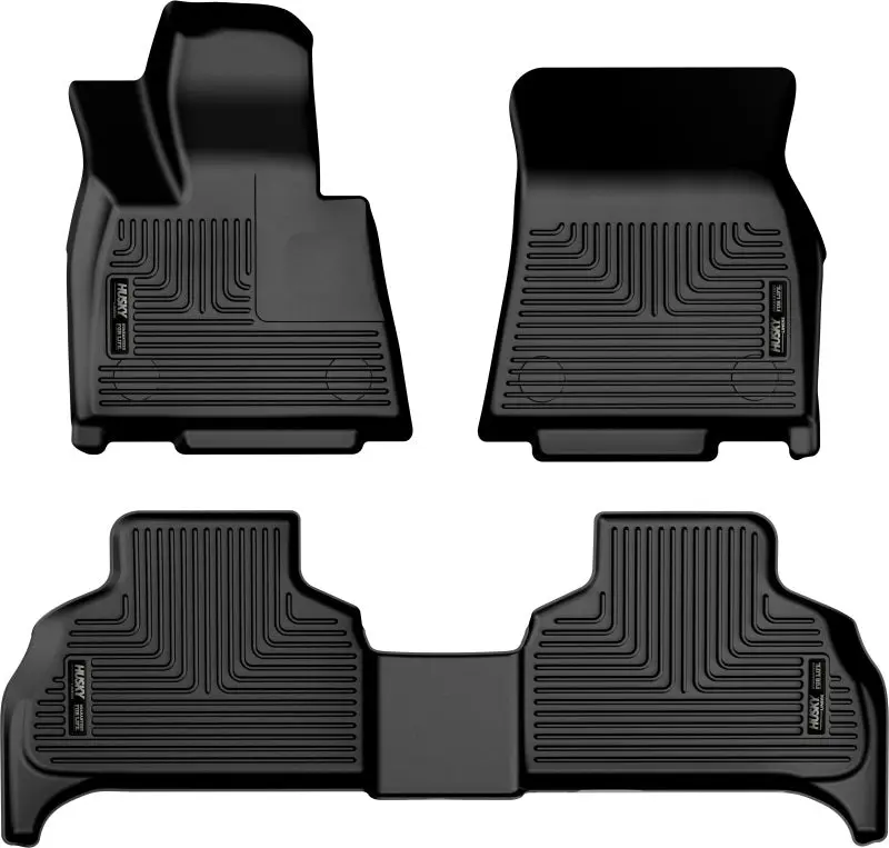 Husky Liners Weatherbeater Front and 2nd Seat Floor Liners 2019-2023 BMW X5 Black