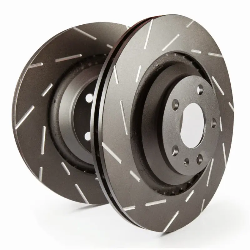 EBC 2016+ Lexus RX350 3.5L USR Blackdash Sport Slotted Front Brake Rotors