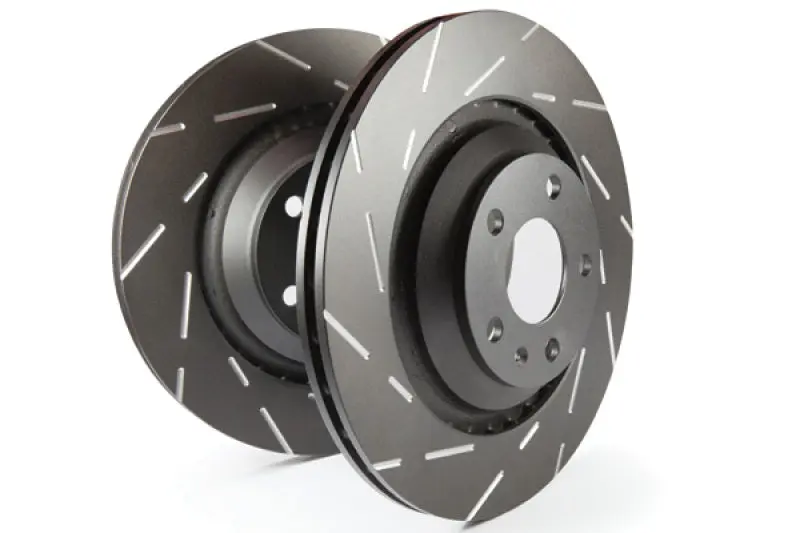 EBC 2017+ Genesis G90 5.0L USR Slotted Front Brake Rotors