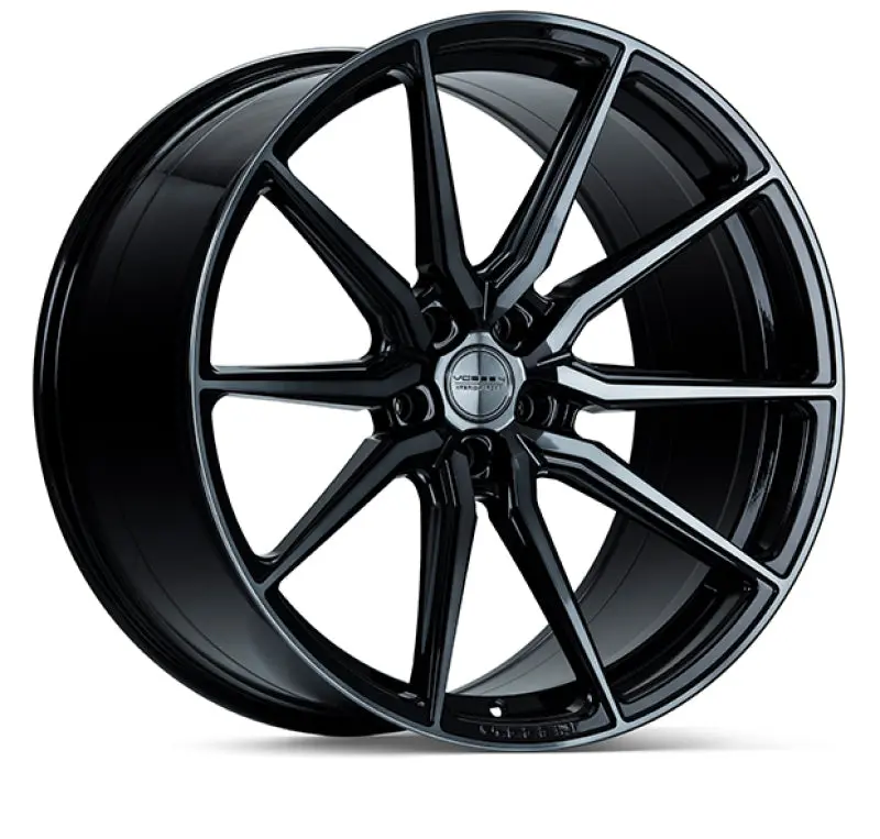 Vossen HF-3 24x10 Double Tinted Gloss Black Wheel 5x120 ET32 Deep Face 72.56