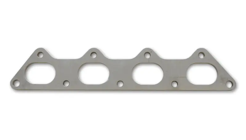 Vibrant T304 Stainless Steel Exhaust Manifold Flange Mitsubishi 4G63 Motor 3/8in Thick