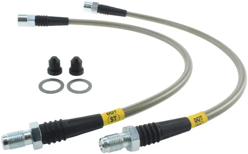 StopTech Front Stainless Steel Brake Line Kit Mercedes E55 E63 E320 E350 E500 E550 S55 S63 S65 SL55 SL63 SL65