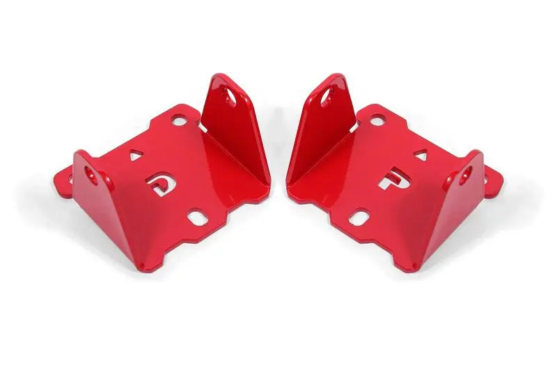 BMR 82-92 F-Body Motor Mount Kit Engine Side Solid Red High-Performance Engines BMR Suspension