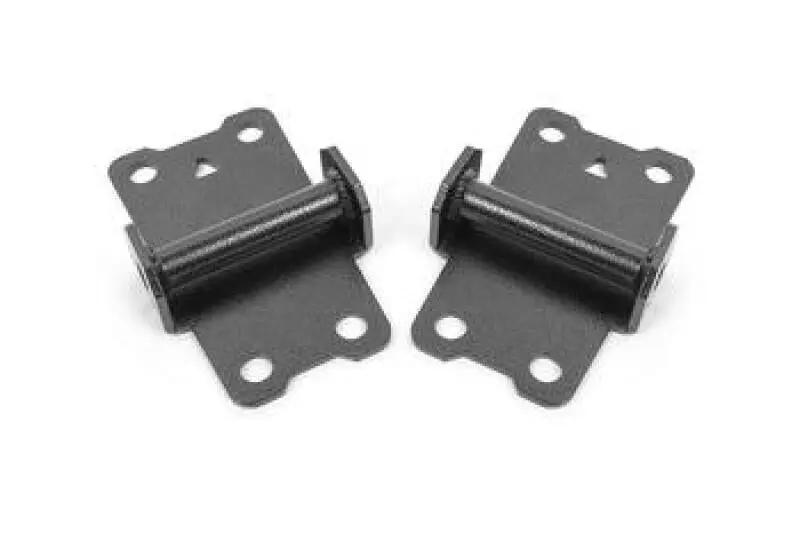 BMR 82-92 F-Body Motor Mount Kit Lower Solid Black Hammertone Rigid Engine Support BMR Suspension