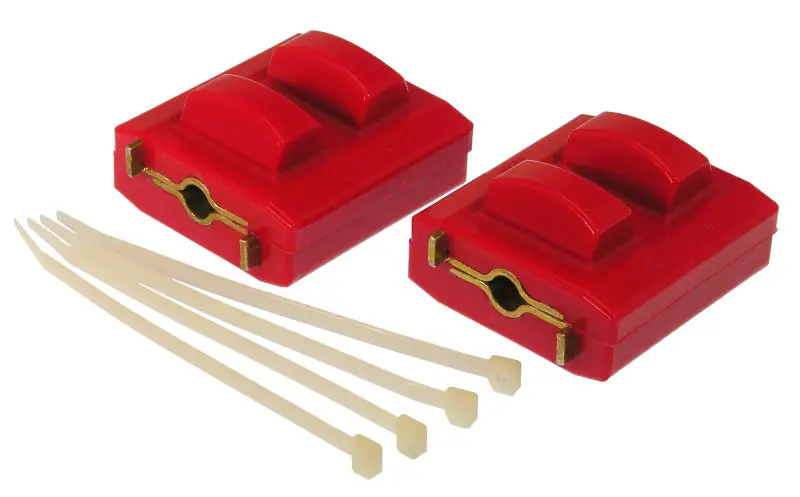 Prothane GM Motor Mount Small Clamshell Red Vibration Reduction