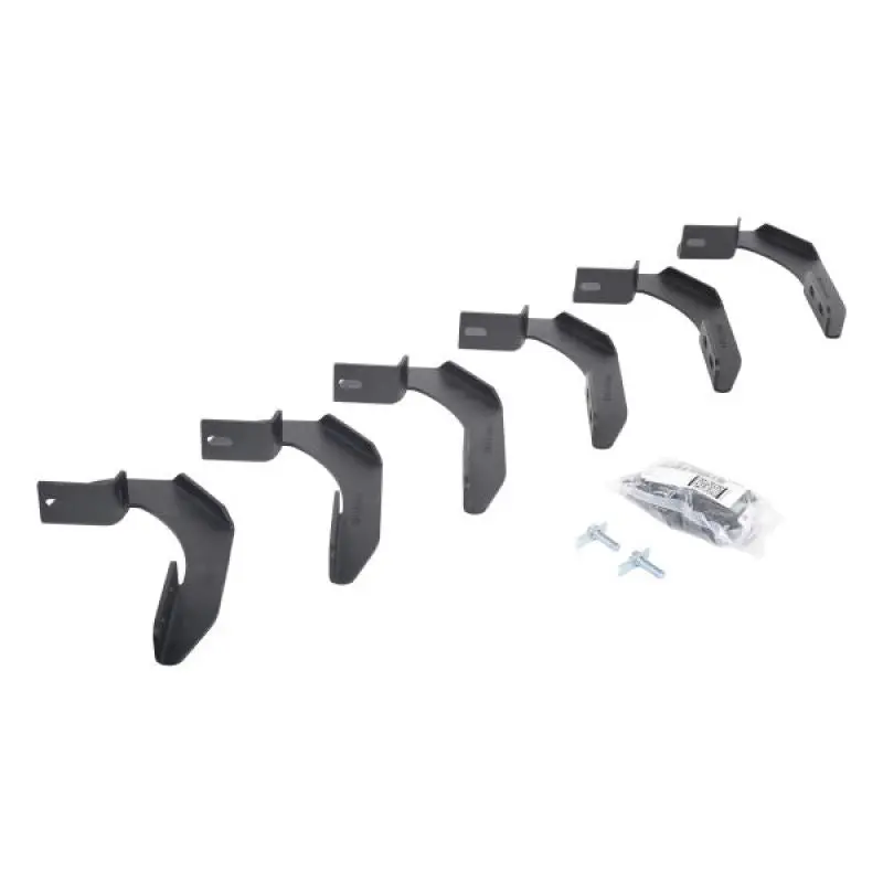 Go Rhino 04-14 Ford F-150 SCW & SC 4DR Mounting Brackets V-Series V3 RB10 Slim RB20 Slim Textured Black