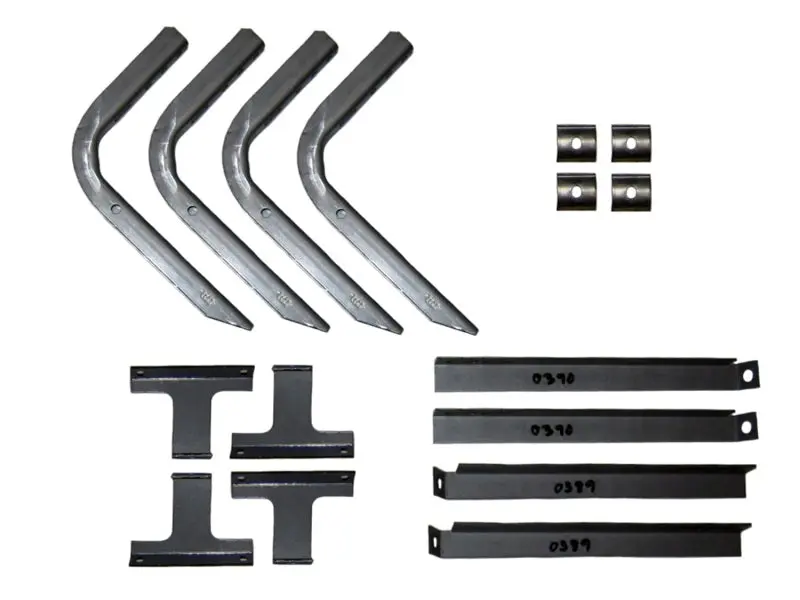 Lund 98-10 Ford Ranger Std. Cab EZ Running Board Mounting Bracket Kit - Brite Finish
