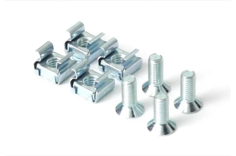 Haltech Platinum ECU Rail-Type Mounts & Screws Pack 4 Secure Installation
