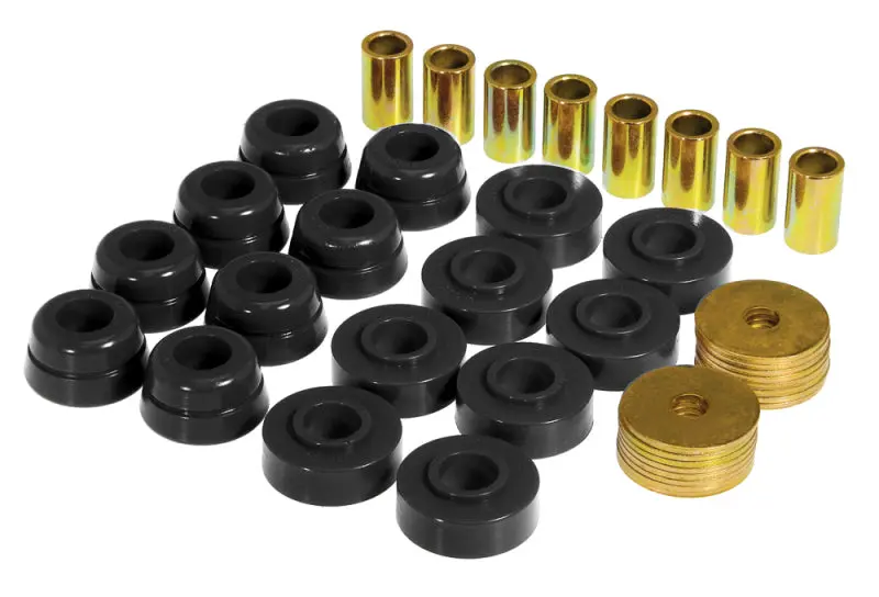 Prothane 73-82 Chevy Corvette Body Mount Kit Black Replacement