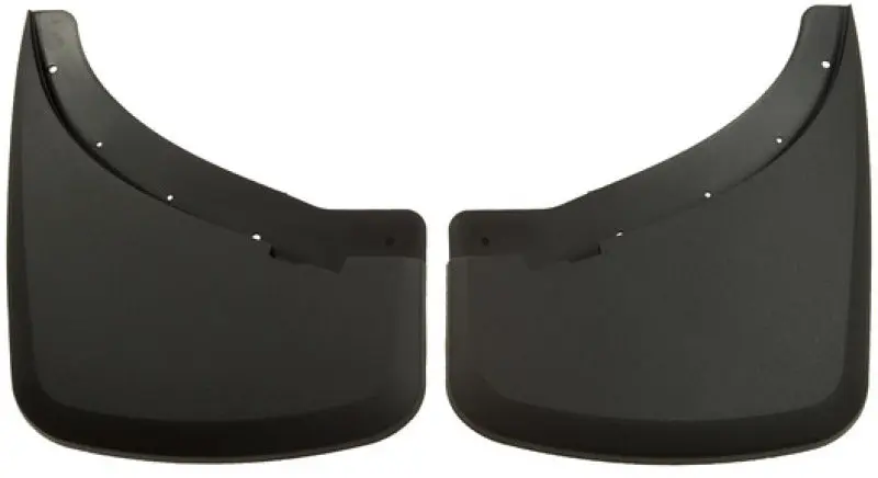 Husky Liners 07-12 Chevrolet GMC HD Dually Custom Molded Rear Mud Guards Black