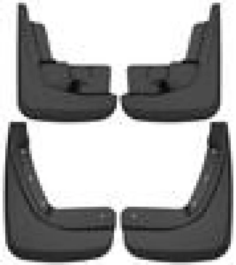 Husky Liners 20-21 Ford Explorer Front and Rear Mud Guard Set Black