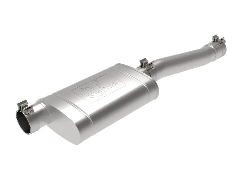aFe 409 Stainless Steel Muffler Upgrade Pipe 20-21 GM Trucks V8 6.2L