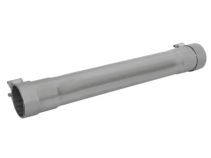 aFe MACH Force-XP 409SS Muffler Pipe 2.5in Inlet/Outlet 14in Body 20in Length