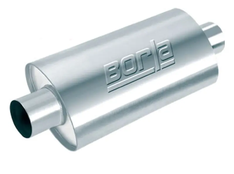Borla XR-1 Multi-Core 3in Center-Center Oval Racing Muffler Rotary Engines