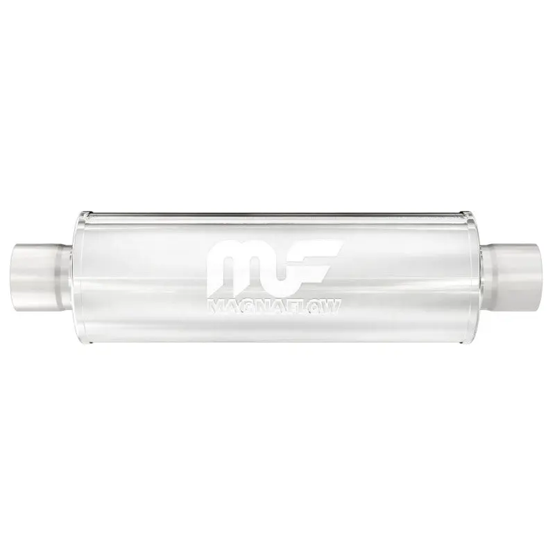 MagnaFlow Muffler Mag SS 7X7 30 4.00/4.00 C/C Stainless Steel Performance Muffler
